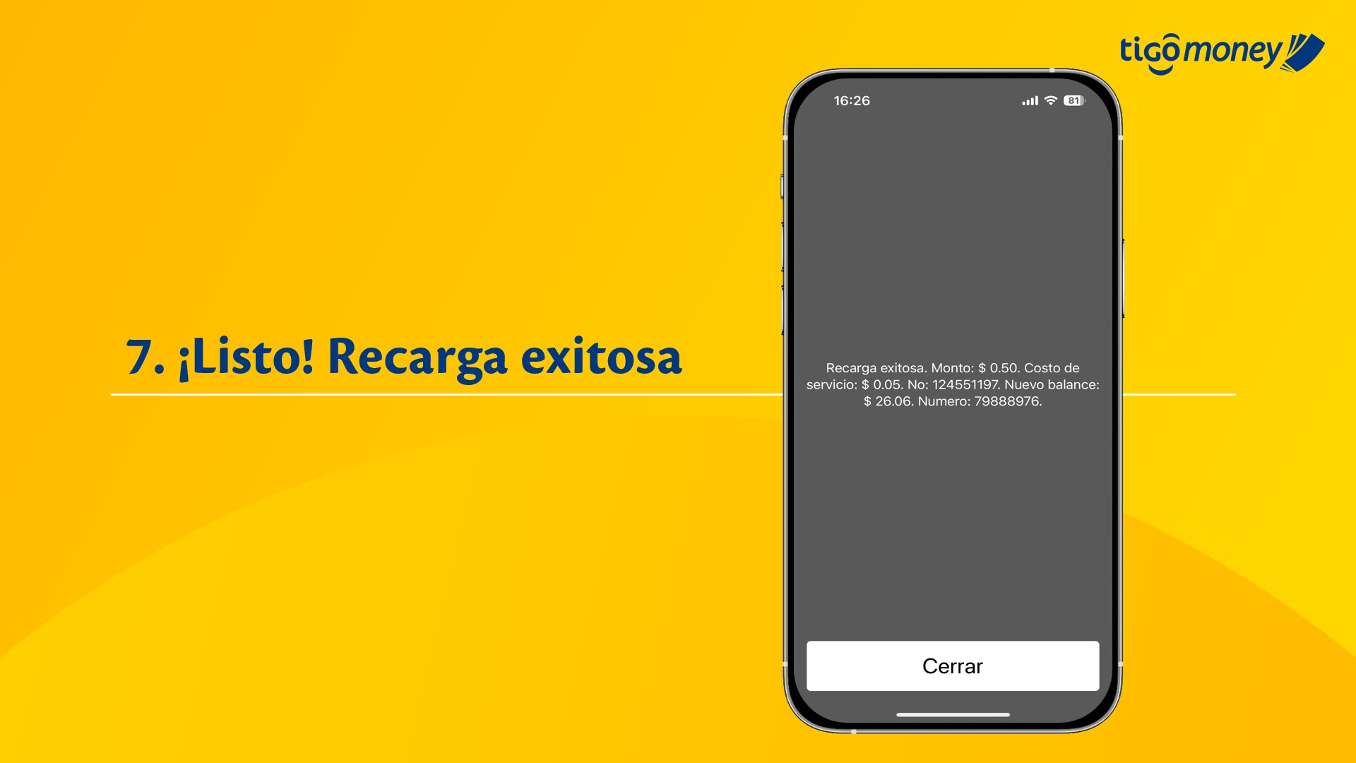 Pasos Para Realizar Una Super Recarga Tigo Tigo Money Tigo Money El